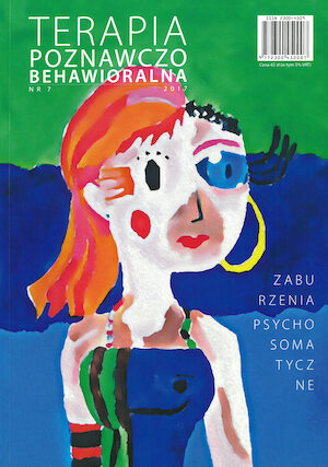 Czasopismo Terapia Poznawczo – Behawioralna     -     Nr 7