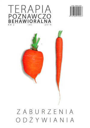 Czasopismo Terapia Poznawczo – Behawioralna     -     Nr 4